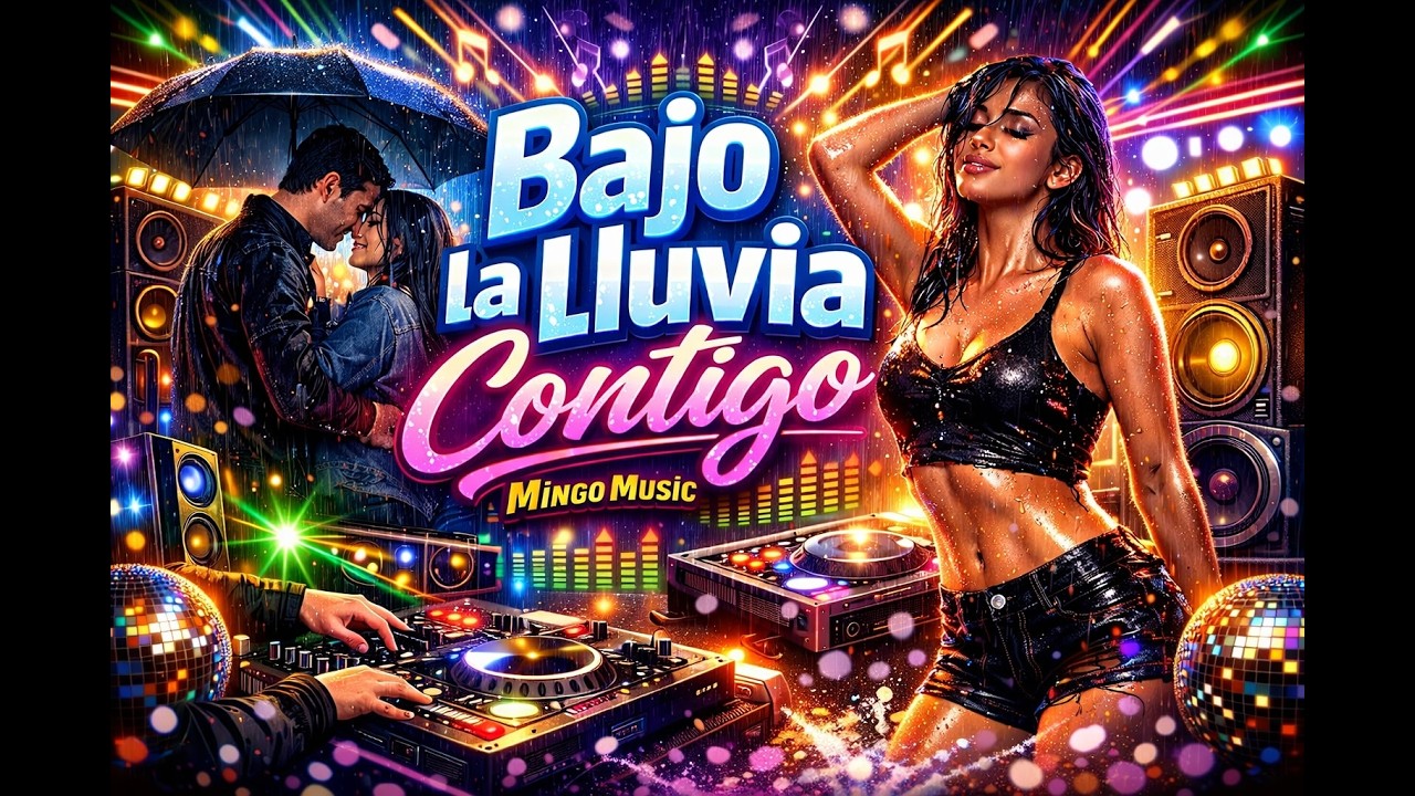Bajo la Lluvia Contigo 🌧️❤️ | Cumbia Sonidera Romántica para Bailar Pegadito | MingoMusic