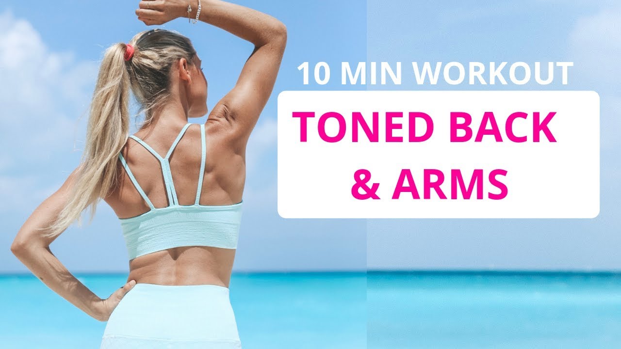 TONED BACK & ARMS WORKOUT for a Sculpted Upper Body