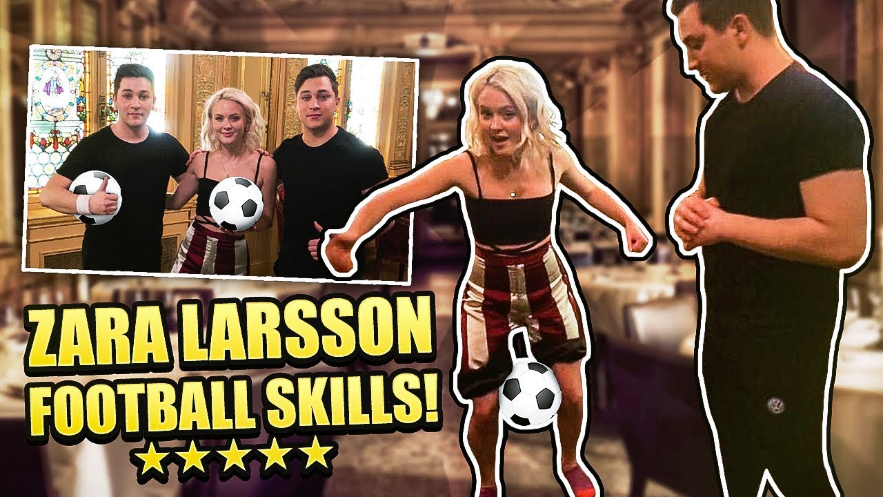 SkillTwins ft. Zara Larsson ★ Learning Football Freestyle Skills, Dances, Having Fun!