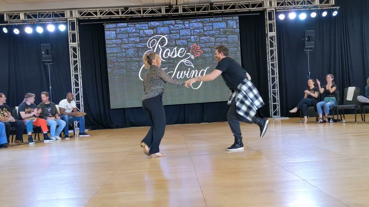 Sean McKeever and Brandi Guild - Inspirational J&J - Rose City Swing 2024