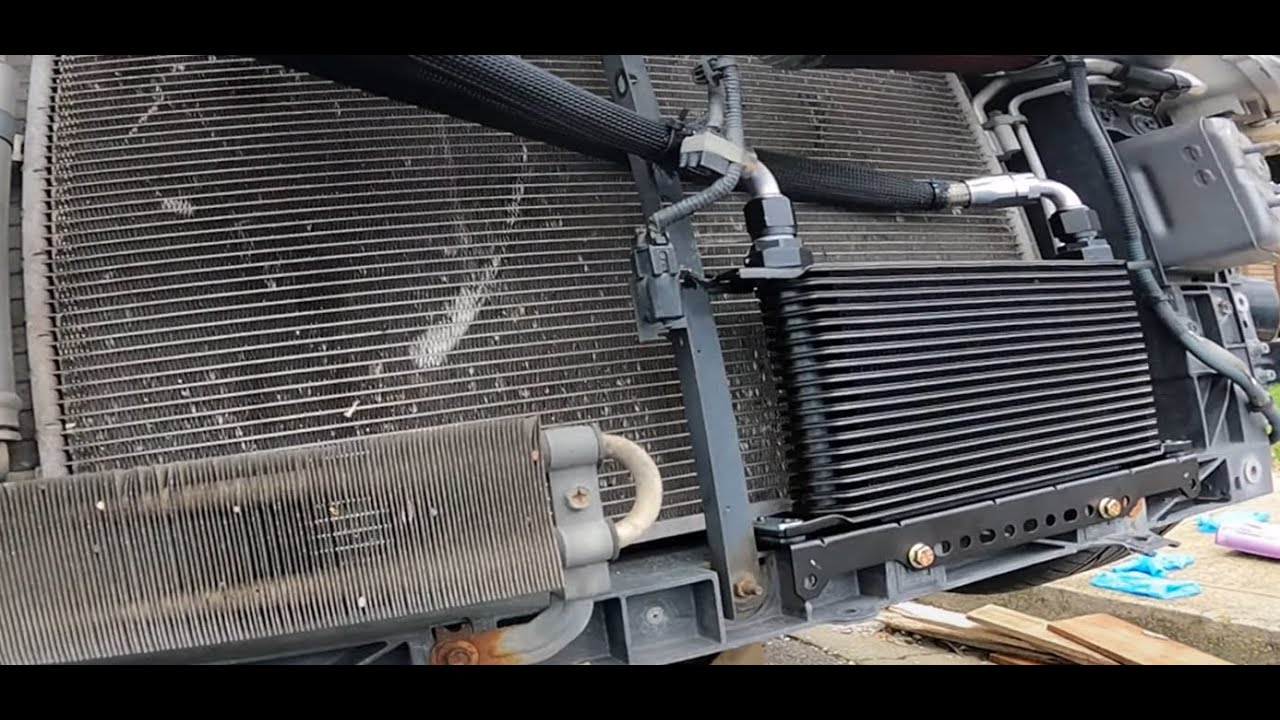 Installing Z1 oil cooler on my g37 sedan