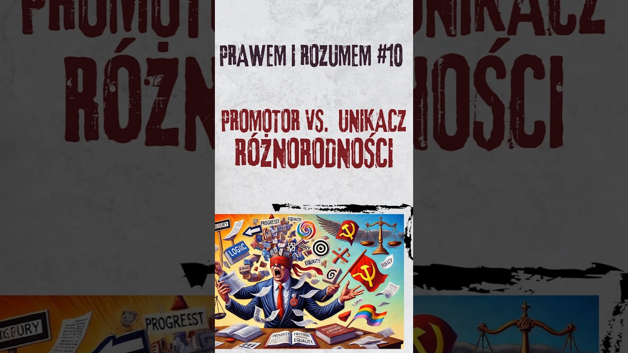 ROZŁAM W SPOŁECZEŃSTWIE. KIM JESTEŚ - UNIKACZEM CZY PIEWCĄ R&Oacute;ŻNORODNOŚCI? | PRAWEM I ROZUMEM #10