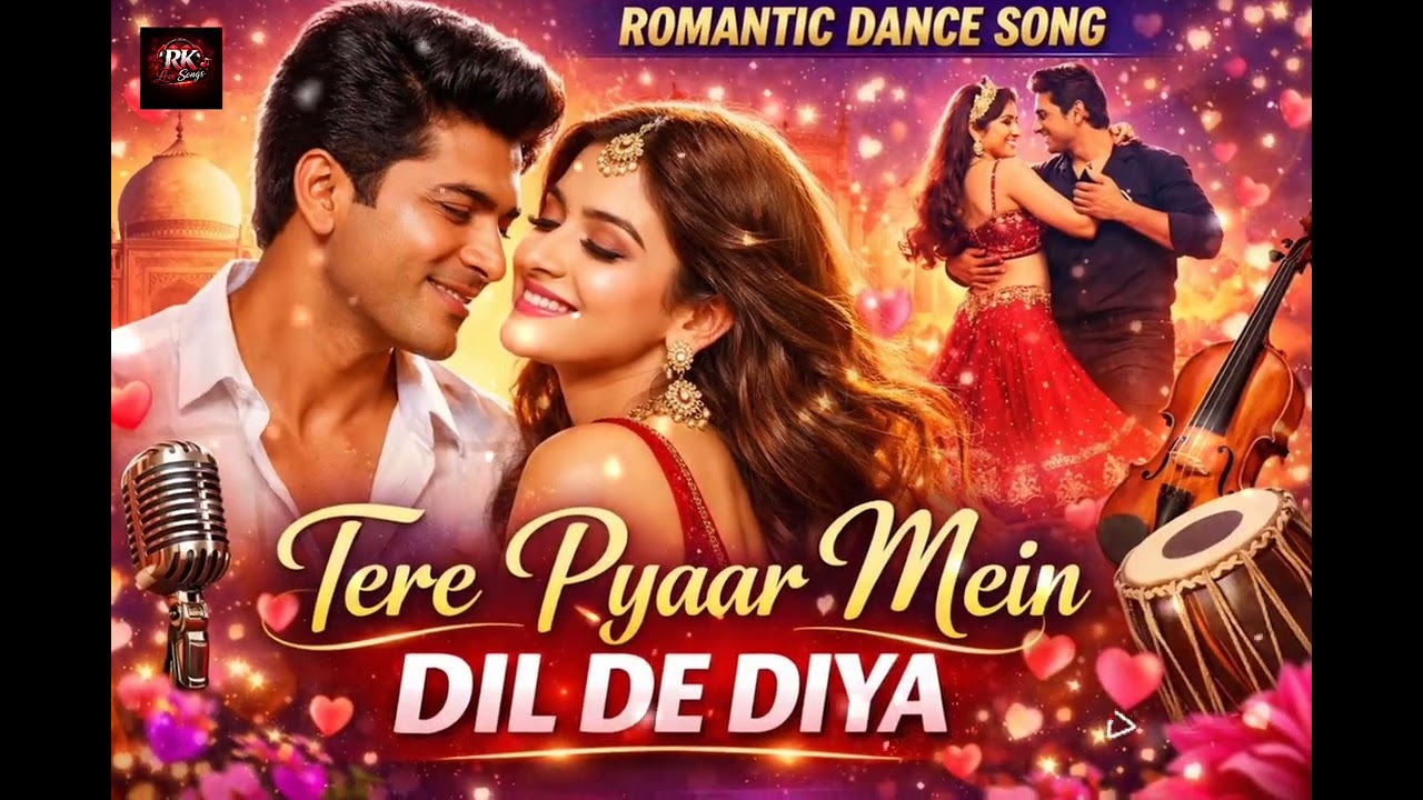 💞Tere Pyaar Mein Dil De Diya ❤️ | 90s Romantic Melody Song | Bollywood ❤️Love Dance Duet 2026💞