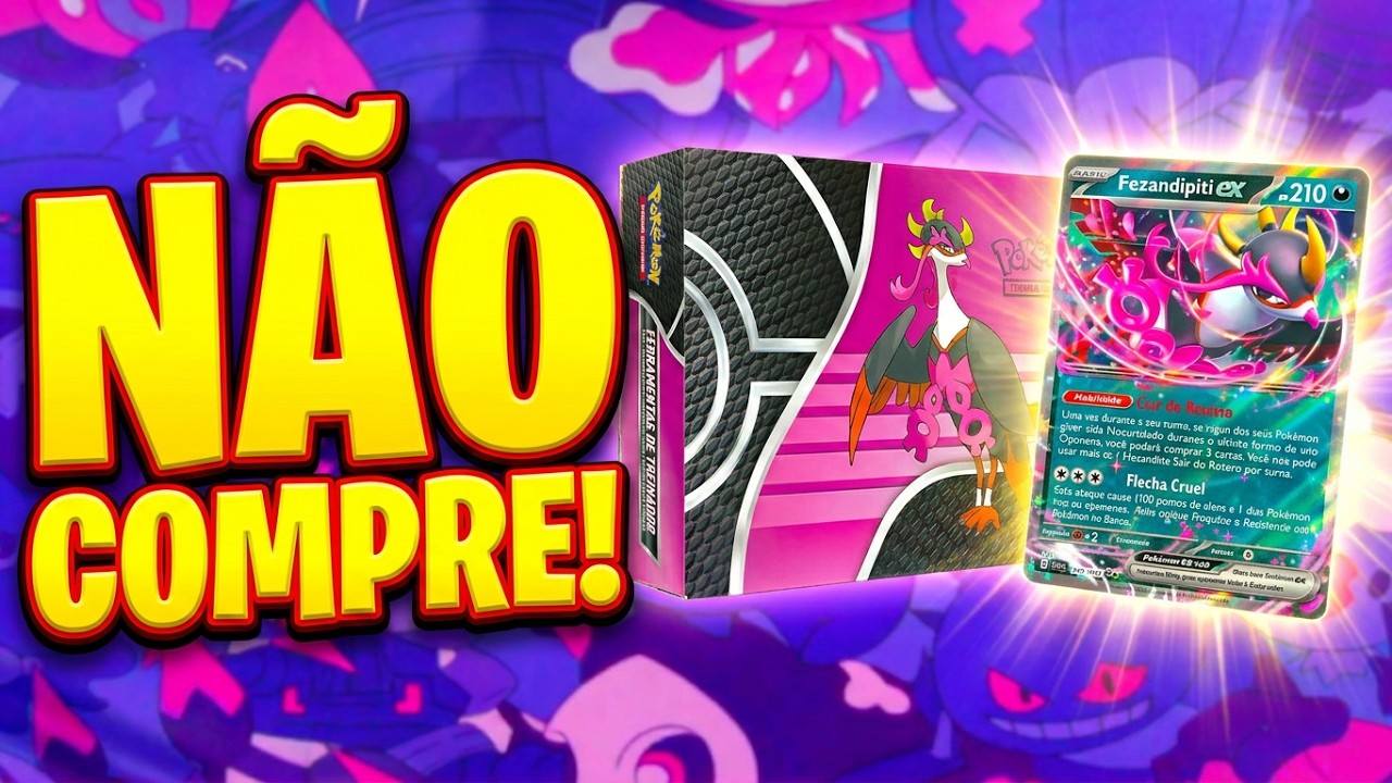 NÃO COMPRE isso antes de ver! Ferramentas de Treinador Fezandipiti ex (Copag) vale a pena?