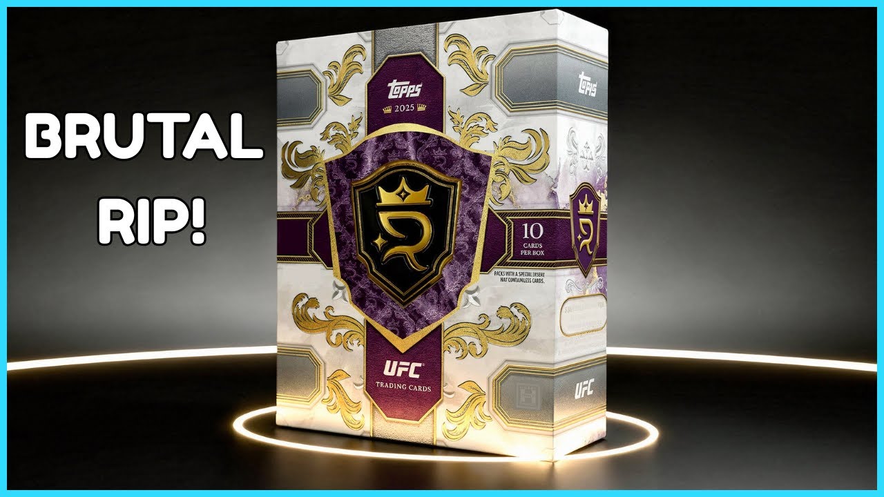 Коллекционная серия Topps Royalty UFC 2025 года (покойся с миром). Самый дорогой набор 2025 года ...