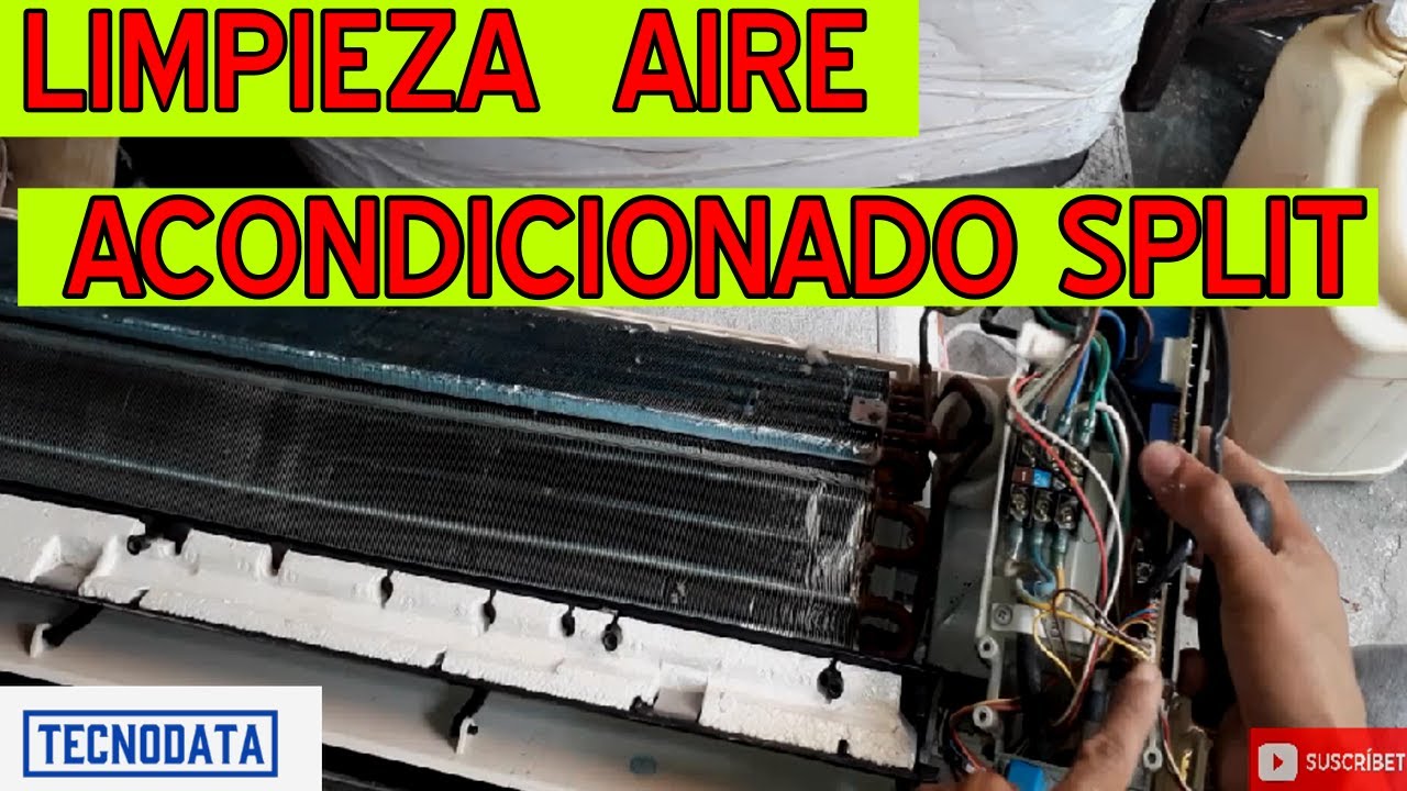 COMO LIMPIAR AIRE ACONDICIONADO SPLIT A PROFUNDIDAD, PASO A PASO APRENDE A HACERLO! MANTENIMIENTO