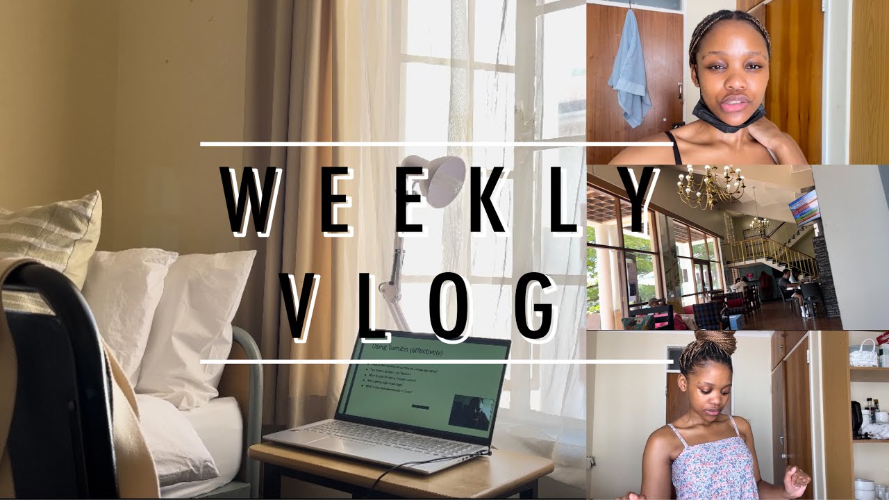 WEEKLY VLOG || Spend a few days with me || Rhodes student || Ziyanda Gwala