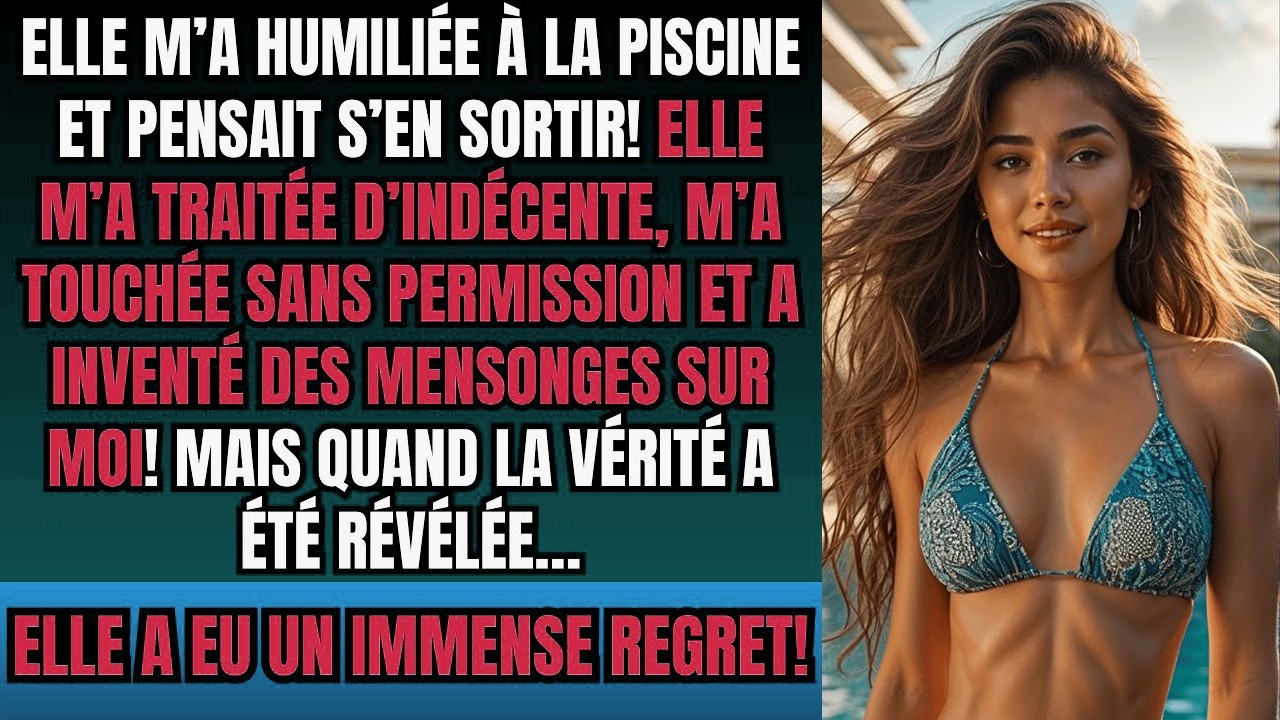 Elle M’a Ridiculisée Devant Tout Le Monde,...