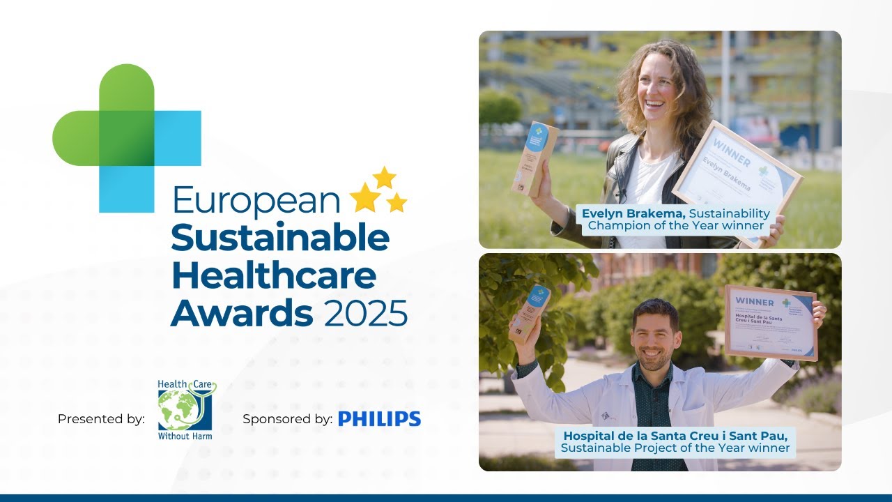 Championing sustainability in healthcare - 2025 European Sustainable Healthcare Awards winners