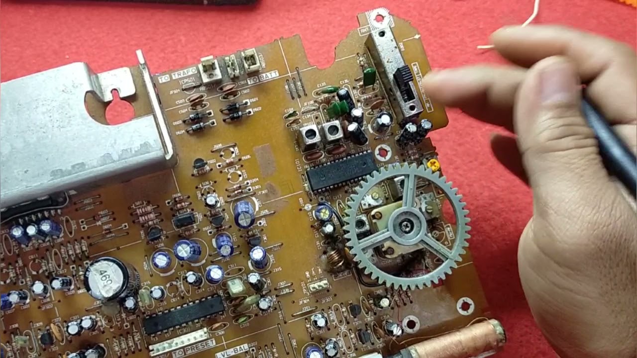 CEPAT BELAJAR BLOK PCB TAPE RADIO POLYTRON