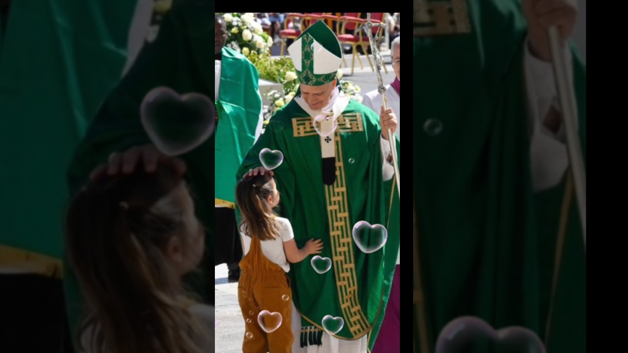 Un Bambino si Affida al Papa | A Child&rsquo;s Faithful Encounter with Pope Leo XIV #popeleoxiv #love