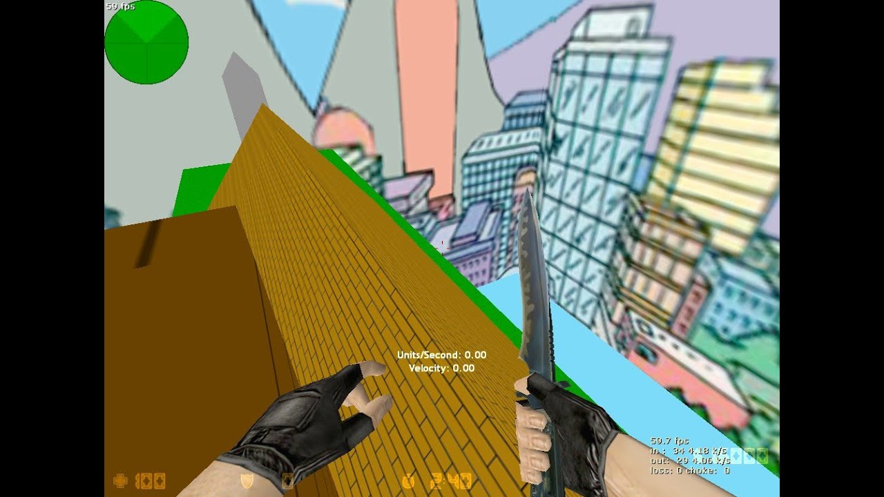 Counter Strike 1.6 Surf (surf_simpsons_final)
