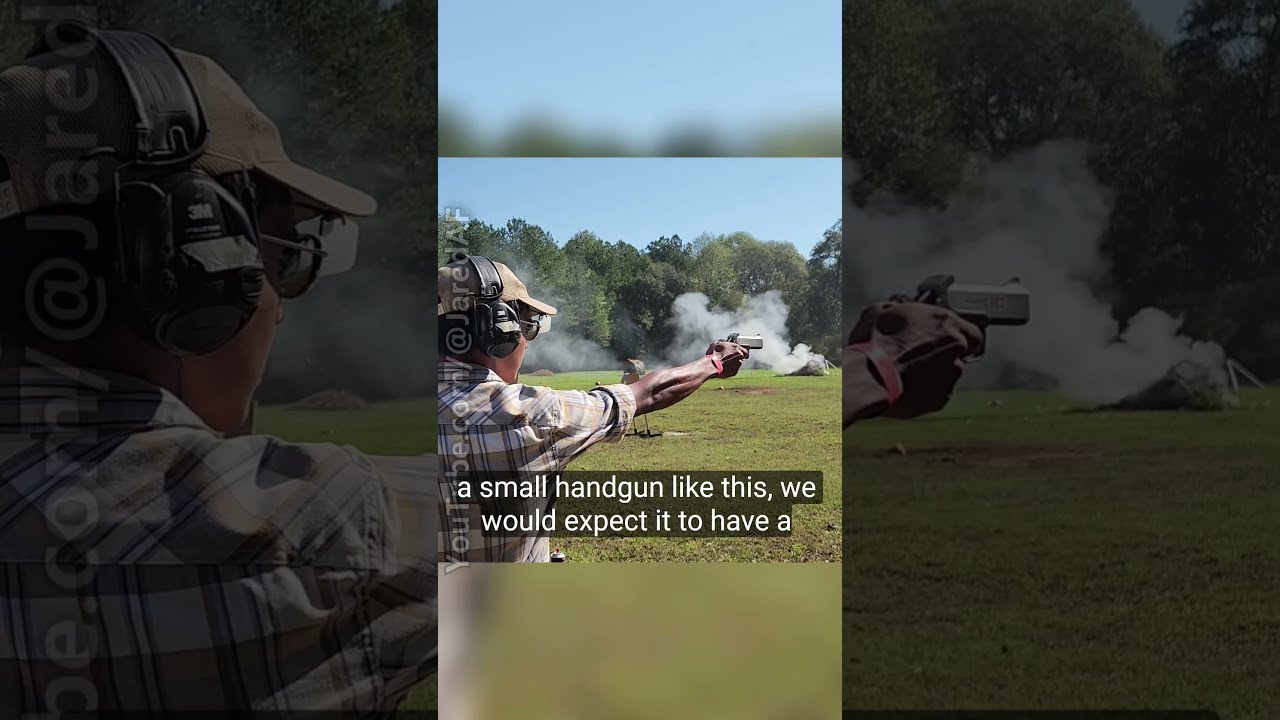 45-70 Derringer One Handed Recoil #iv8888 range day