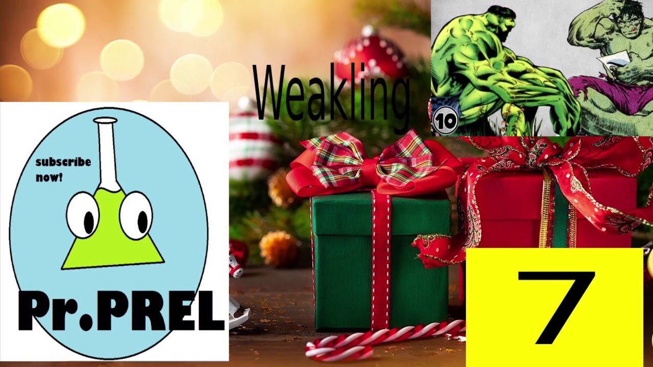 Advent calendar day 7: The hulk is weak