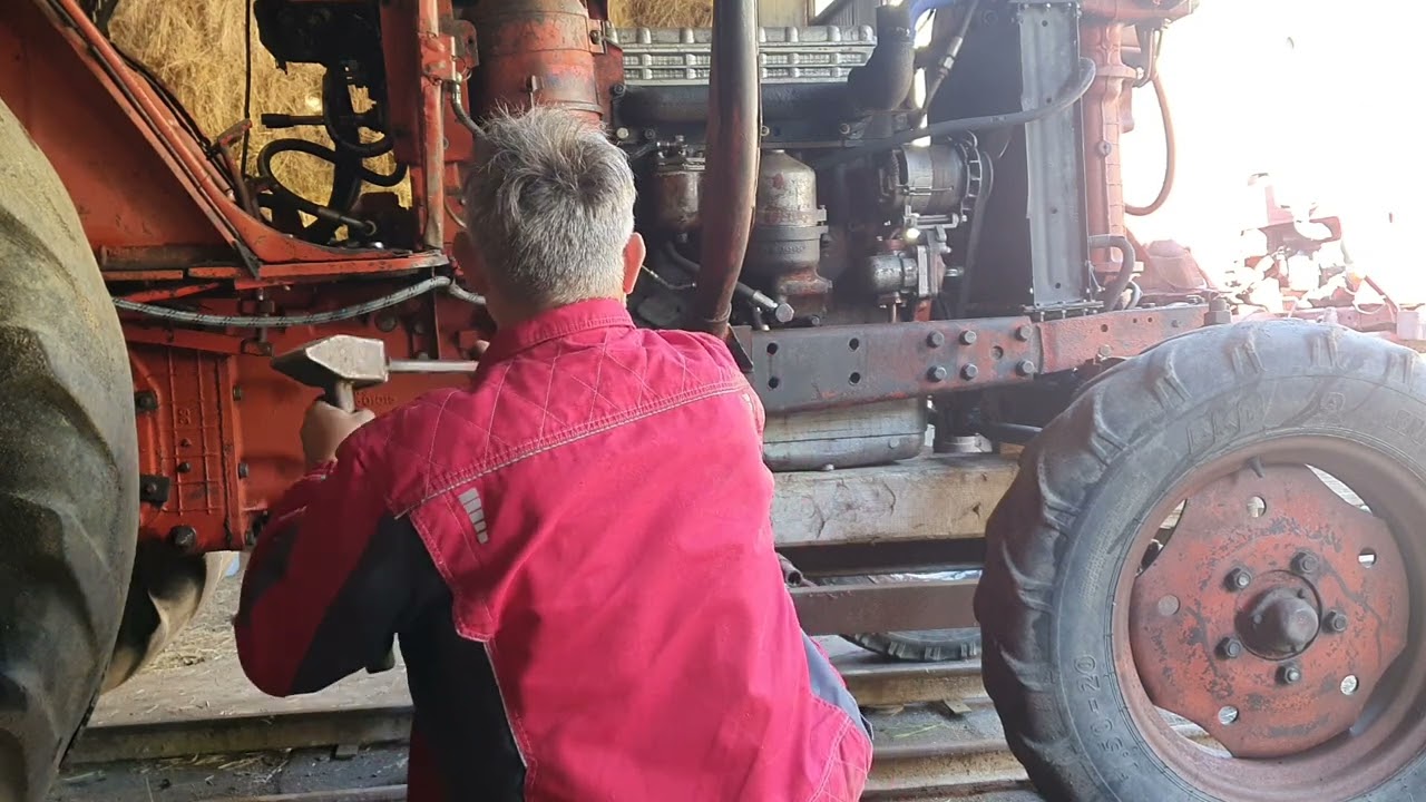 MTZ 50 széthúzása egyedül!