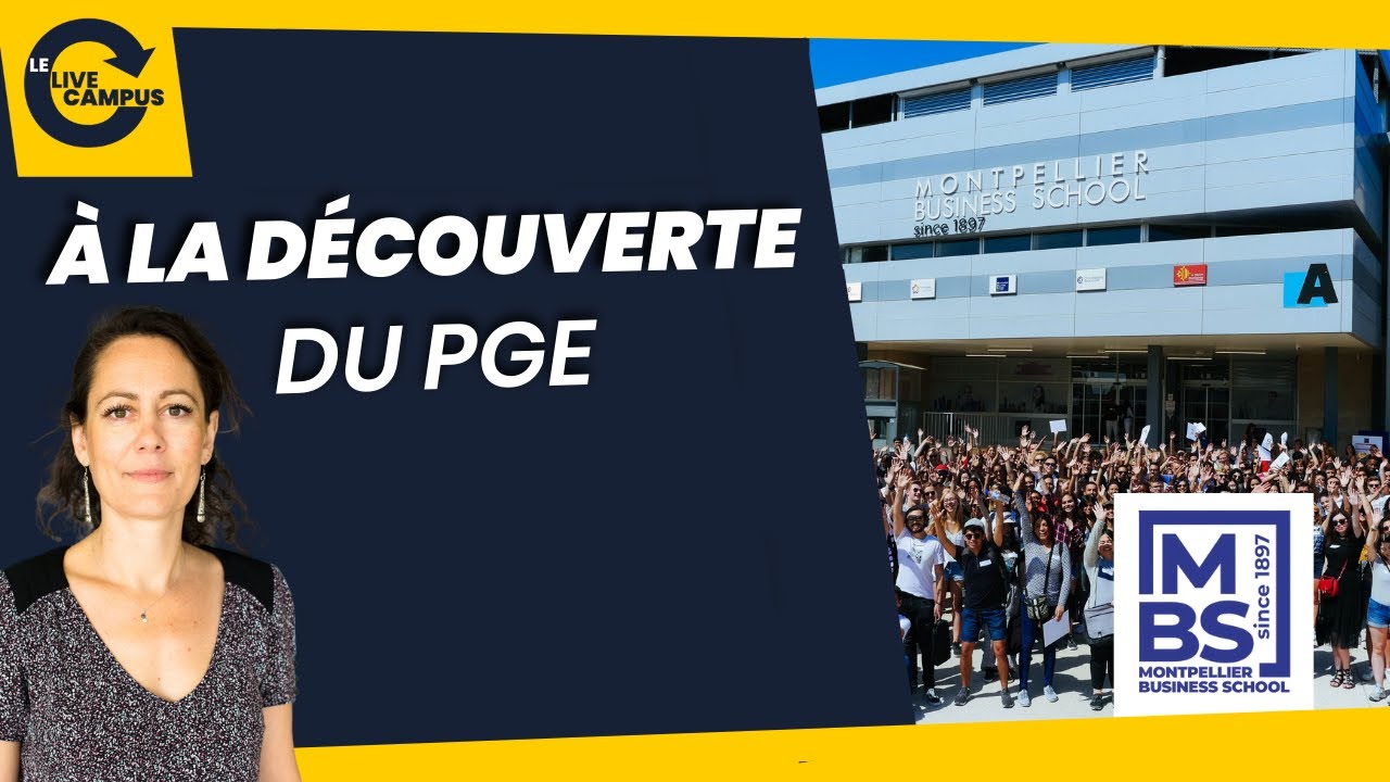 À la découverte du PGE de MBS