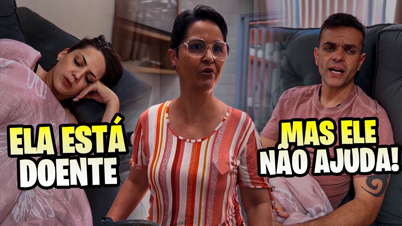 Minha filha esta d0ente e quando ela mais precisa seu marido f0ge! 😓💔