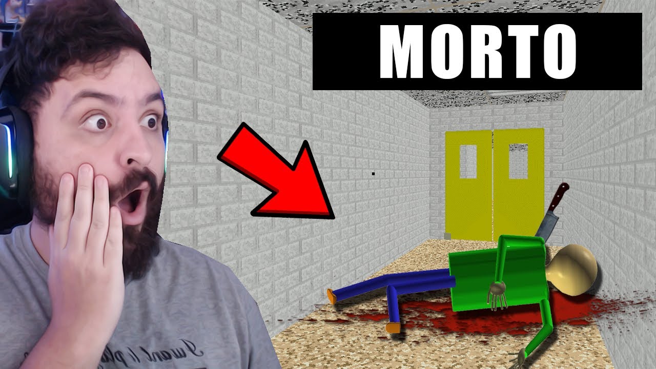 O PROFESSOR BALDI FOI MORTO NA ESCOLA?? DESBLOQUEIO TODOS CADERNOS !! - NightExtreme