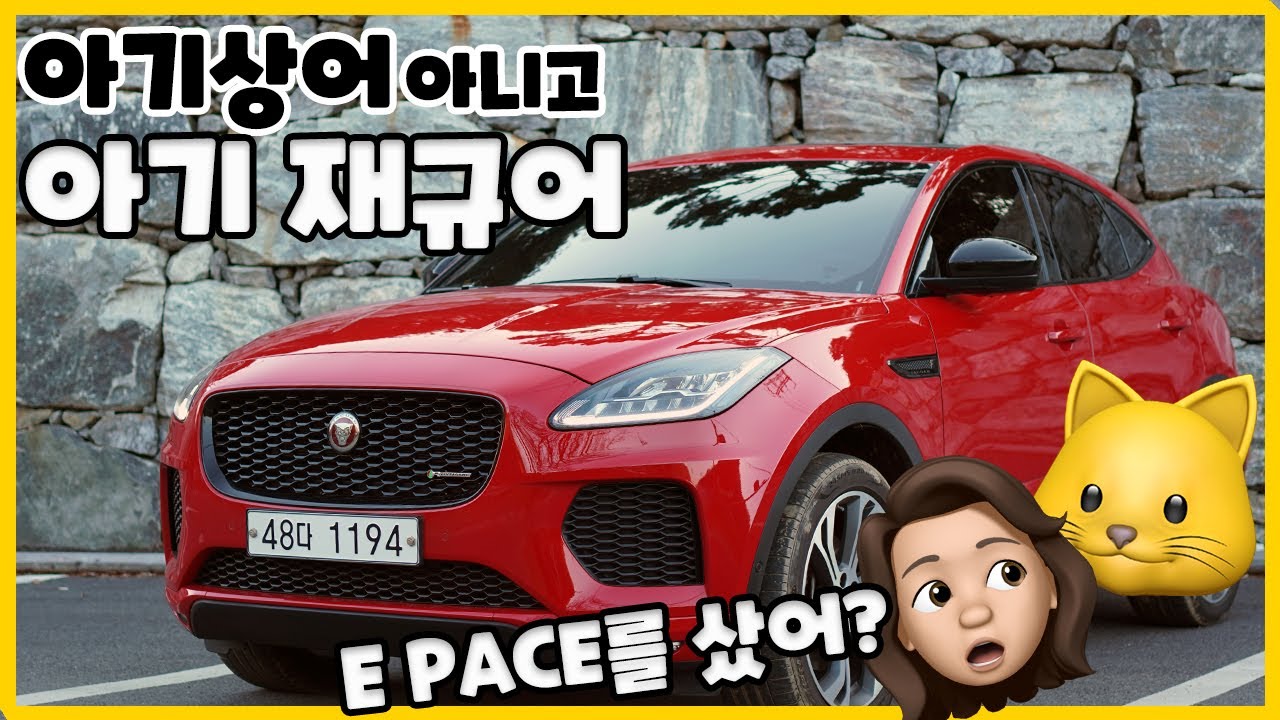 아기 상어 말고 아기 재규어 이페이스 시승!
