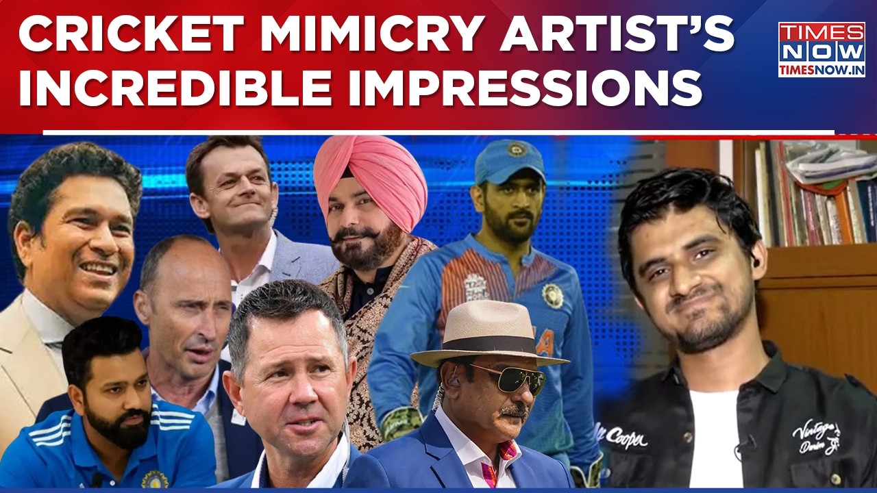 Cricket Mimicry Artist Shaarang Shringarpure Amazes With Incredible Impressions | Dhoni, Sachin