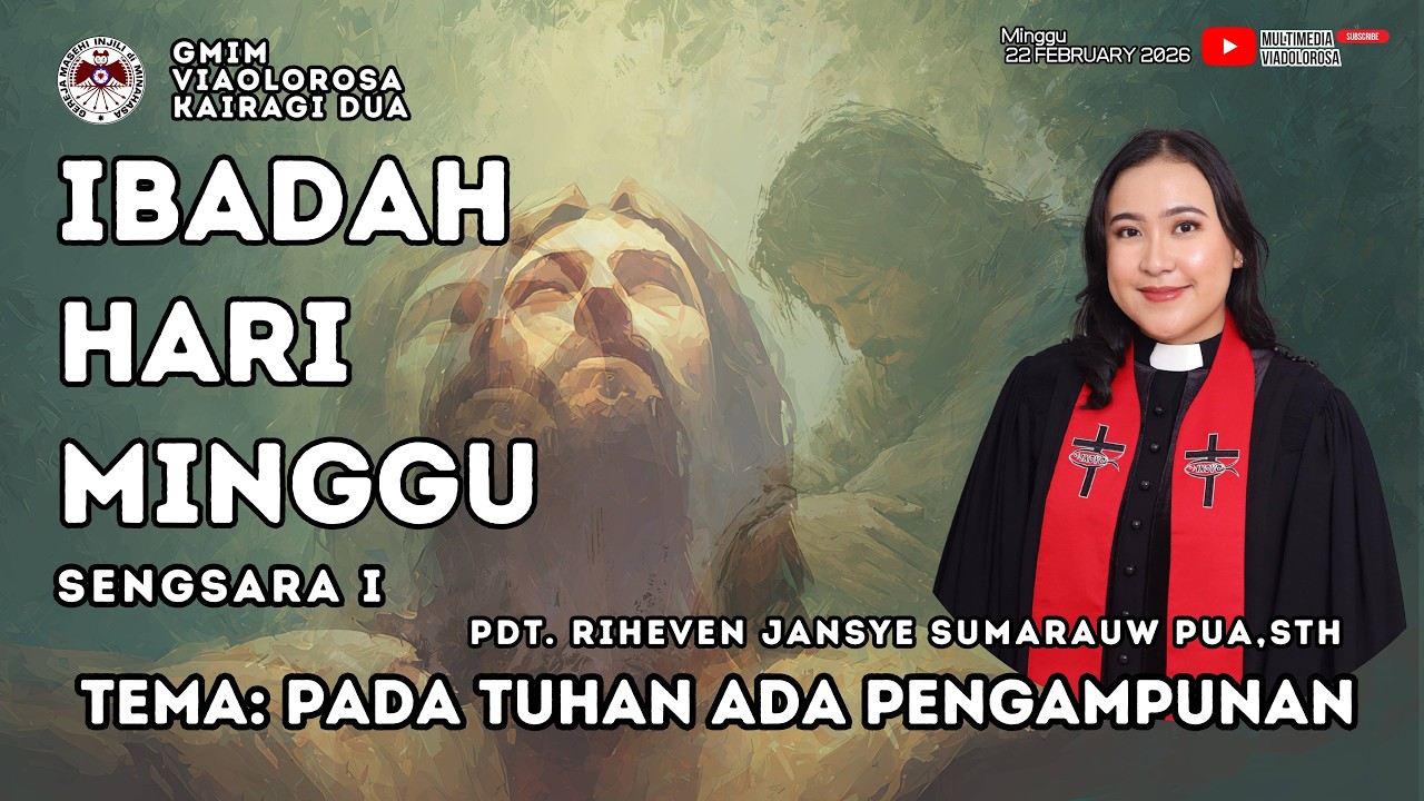 🛑  [LIVE]  Ibadah Hari Minggu Sengsara I (Ibadah Kreatif)