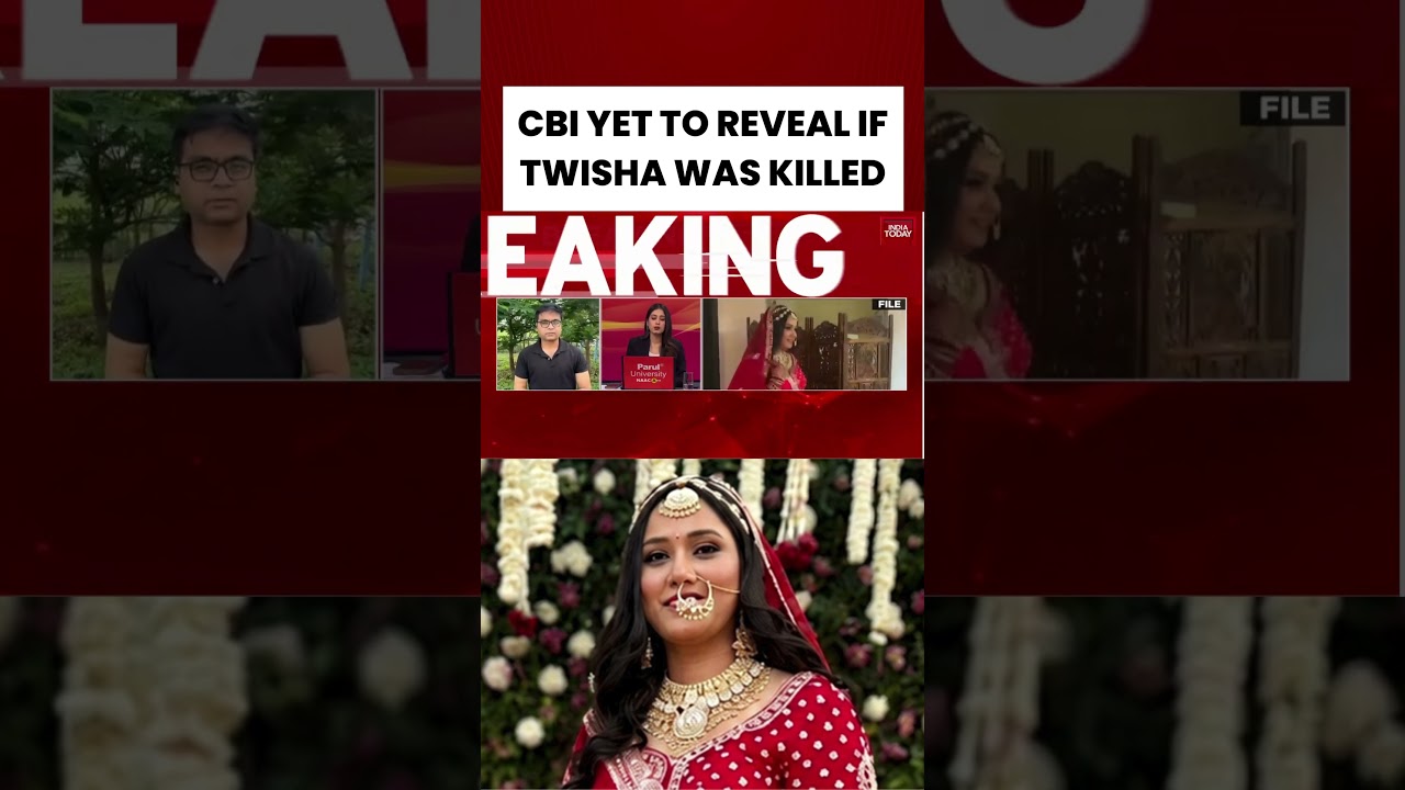 CBI YET TO REVEAL IF TWISHA WAS KILLED #twishadeathcase #twishacase #shortsviral #indiatoday