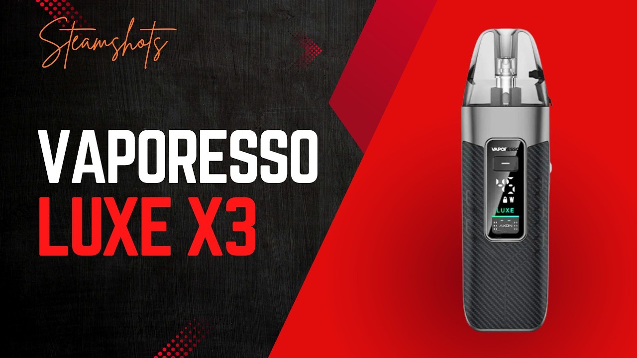 2600 mAh im Pod! Vaporesso Luxe X3 Review