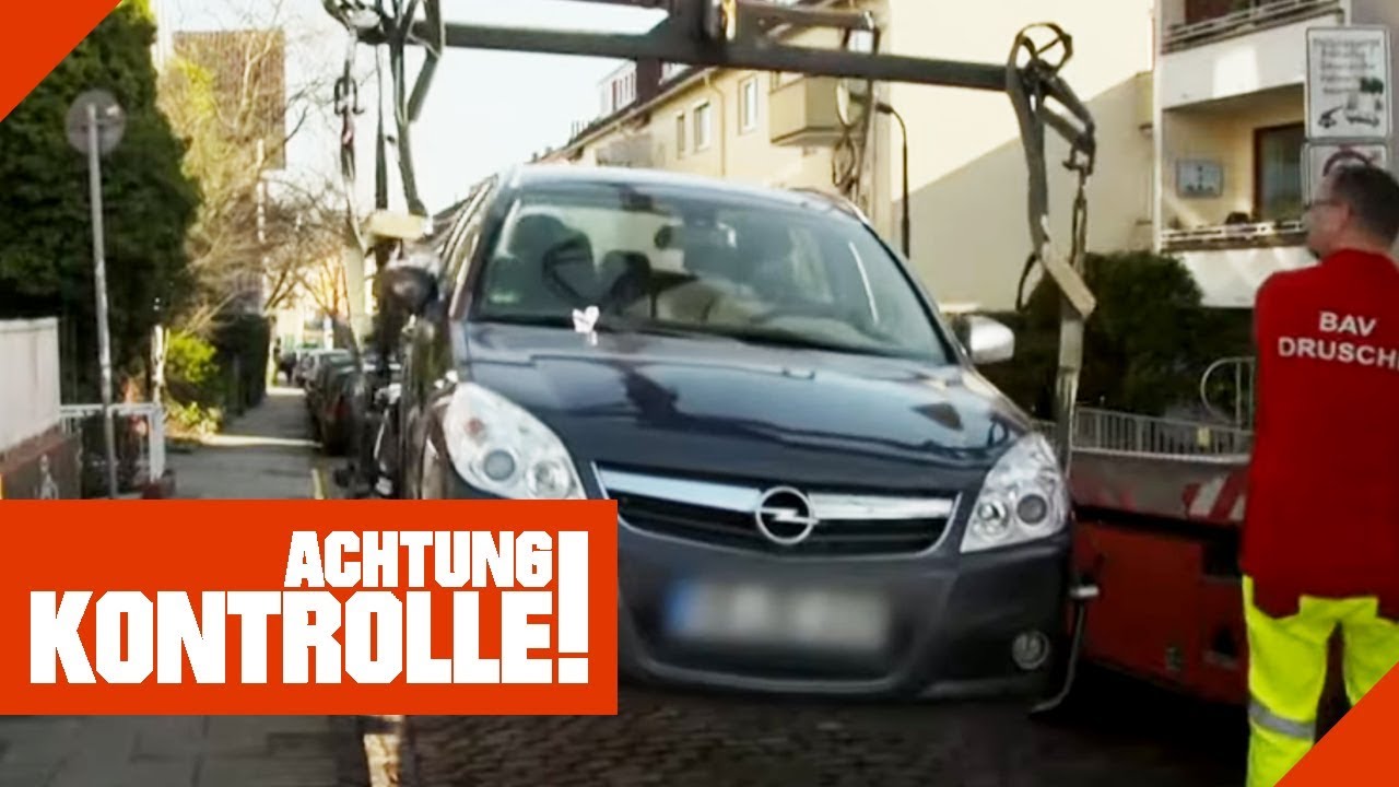 Das wird teuer! Ordnungsamt lässt Falschparker abgeschleppen! | Achtung Kontrolle | Kabel Eins