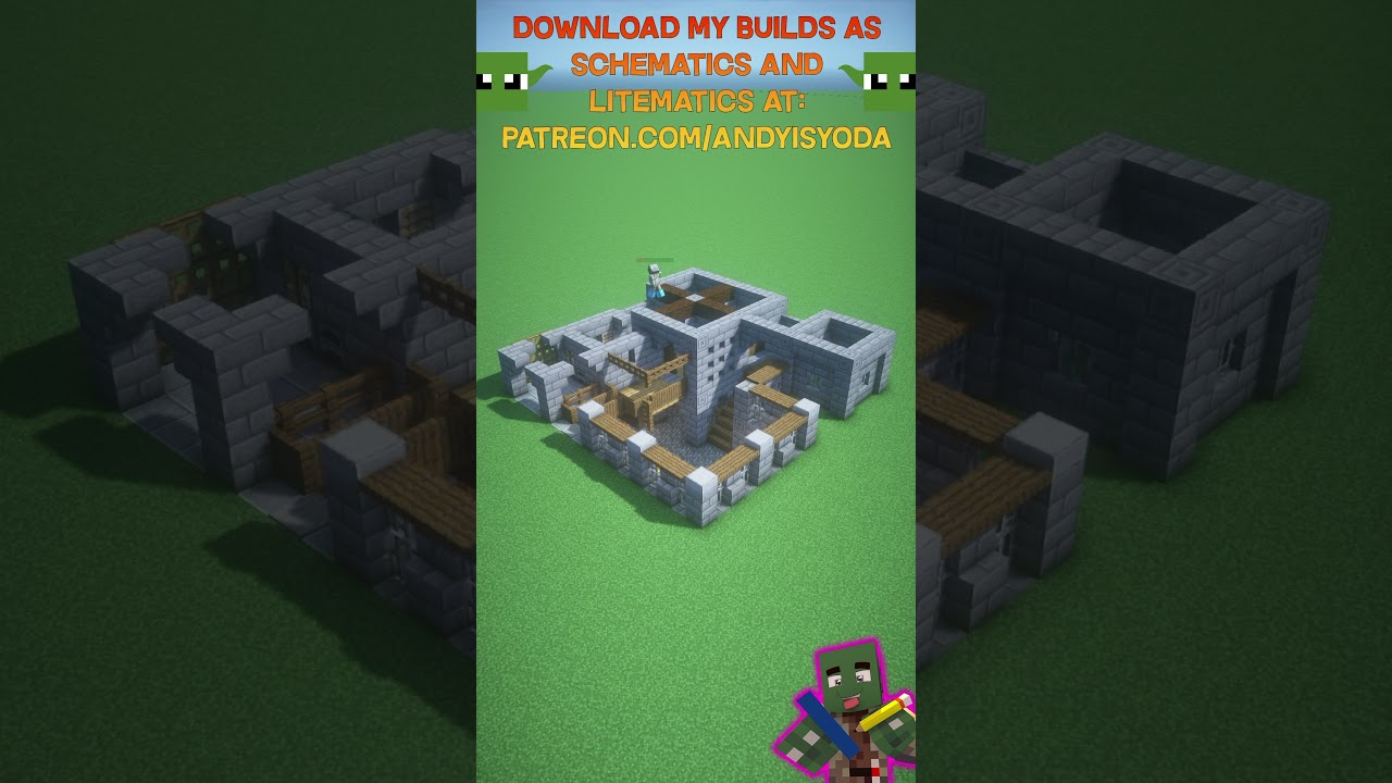 Стройте лучше в Minecraft &mdash; система строительства Andyisyoda 5x5 #andyisyoda #minecraft #andyisyo...
