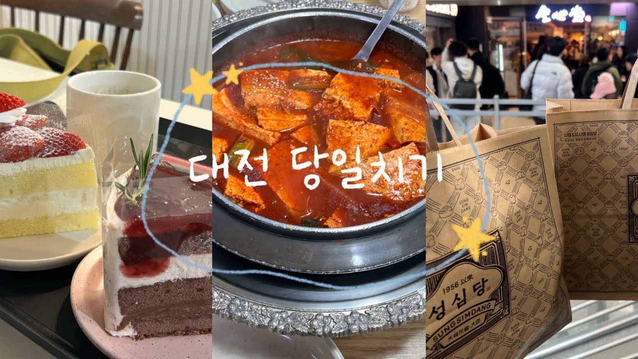VLOG 대전 | 성심당 대전역.두부두루치기.땡큐베리머치.콘서트.틈새라면까지 부시기 ....🙃