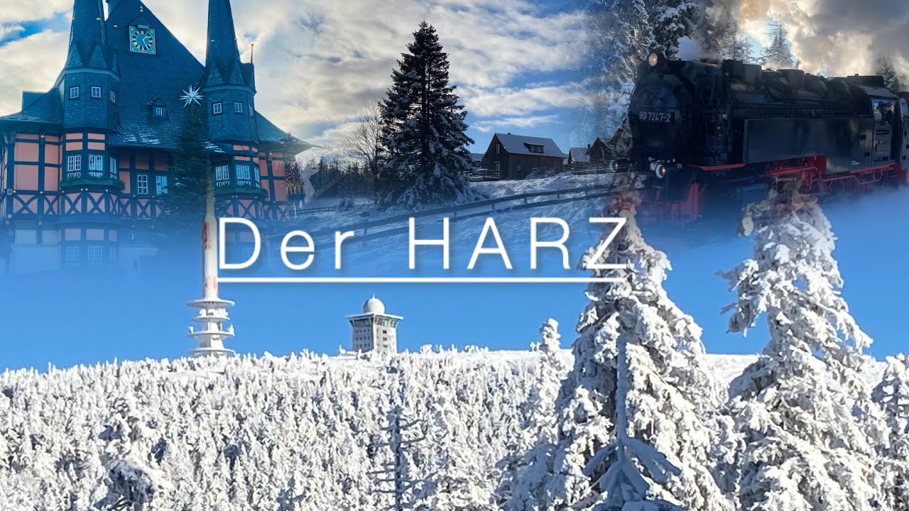 Der Harz - 🇩🇪 Ein Streifzug durch das romantische Mittelgebirge , Relax Mix #harz #brocken  #winter 