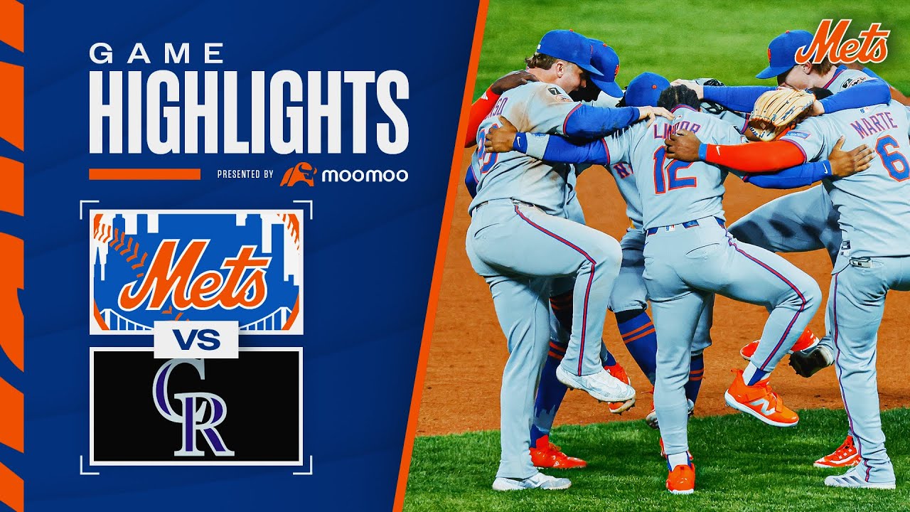 Mets vs. Rockies Game Highlights (6/6/25) | MLB Highlights