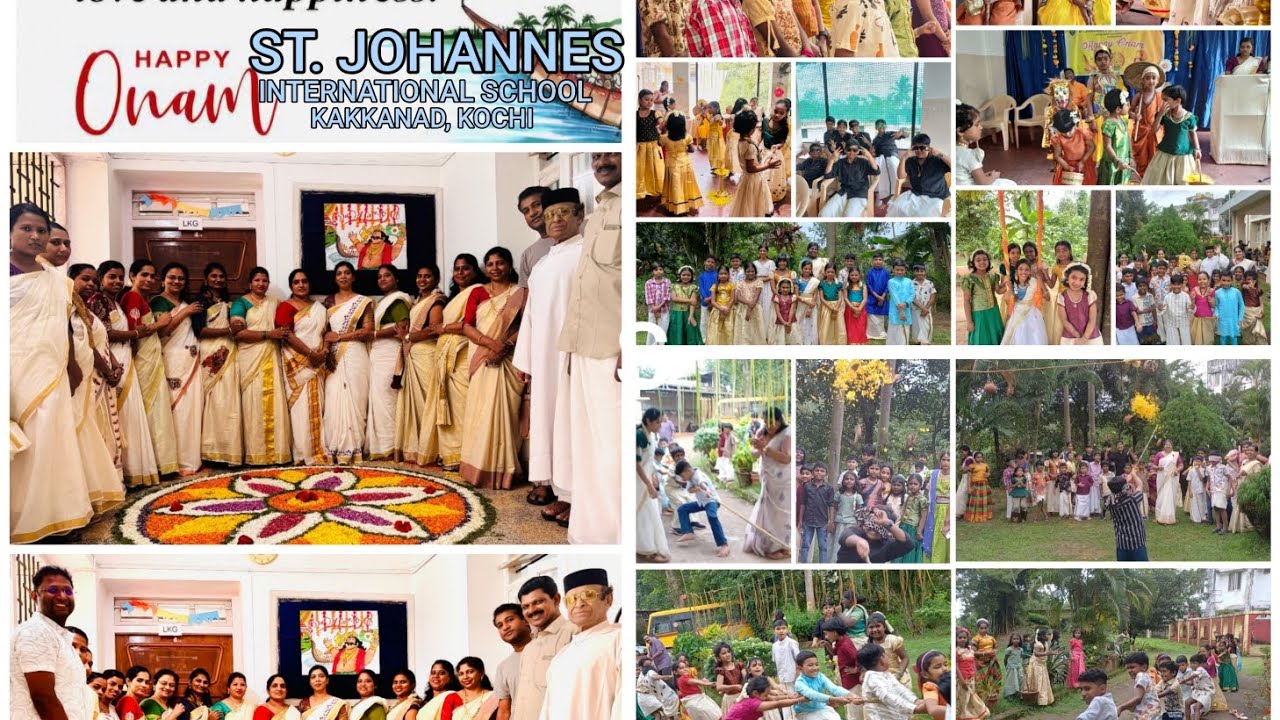 Onam Celebration 2025 - St. Johannes School Kakkanad Kochi