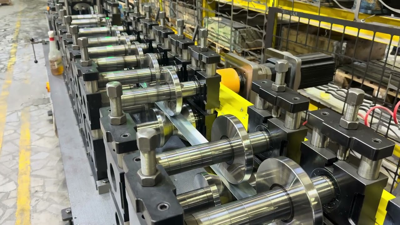 ROLL FORMING MACHINE FOR POULTRY CAGE & SILO PARTS / KÜMES VE SİLO PROFİLLERİ ROLL FORM HATTI