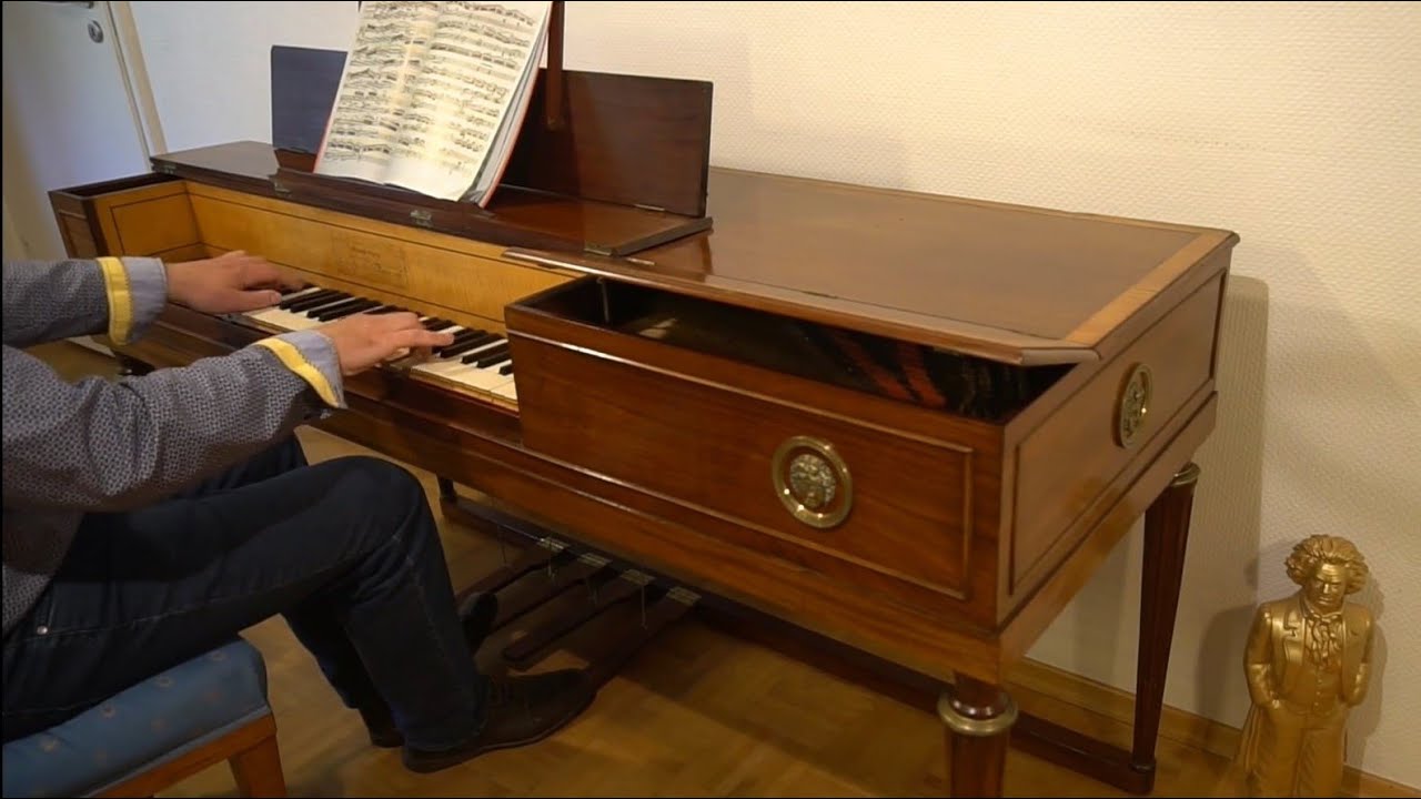 Beethoven, Rondo G Dur, op. 51 Nr.2 -  Erard Square Piano, piano carré, Tafelklavier (Paris 1803)