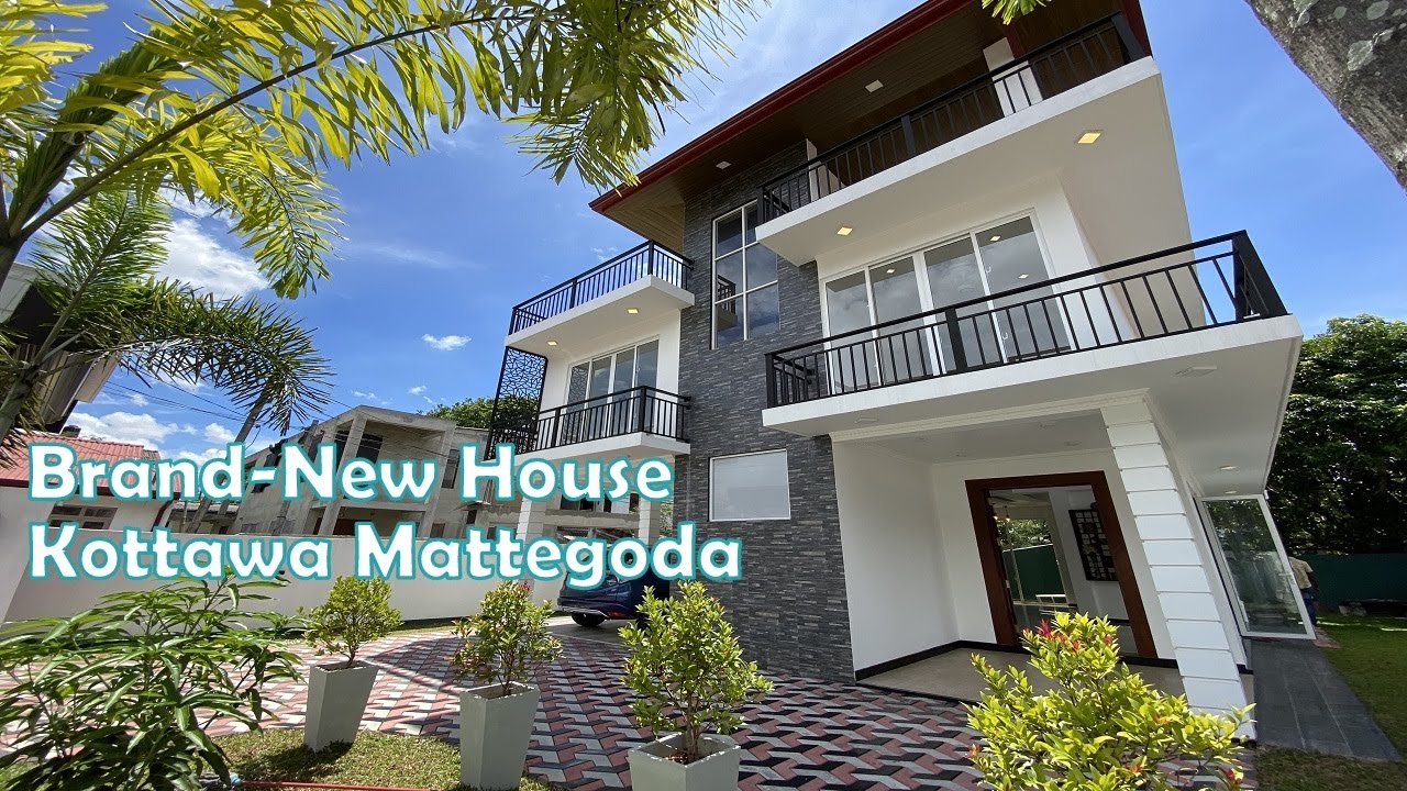 Luxuriously Built Brand New House - Kottawa Mattegoda #srilanka #house #properties