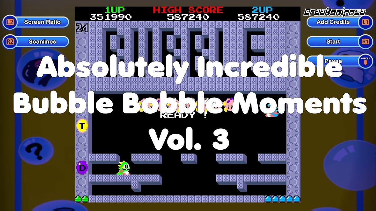 Absolutely Incredible Bubble Bobble Moments Vol. 3 Getting Holy Water!