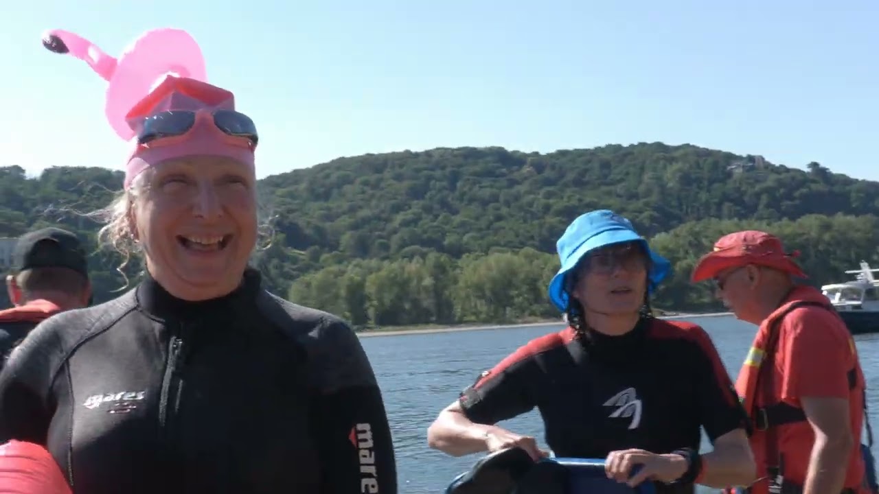 Rheinschwimmen DLRG Bad Honnef-Unkel