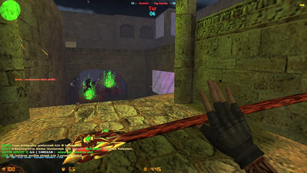 Cs 1.6 Zombie LaZer - zm_spartan_dust2