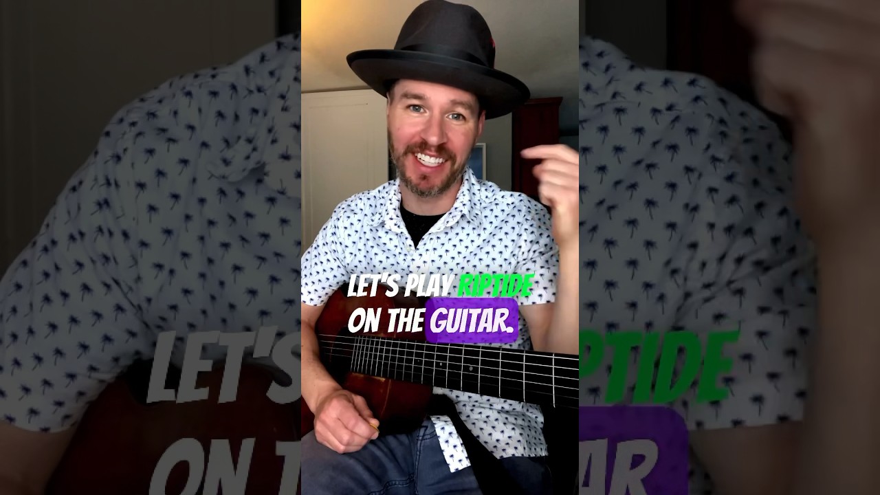 Riptide Guitar Strumming Tutorial - Vance Joy - #guitar #chords #tutorial
