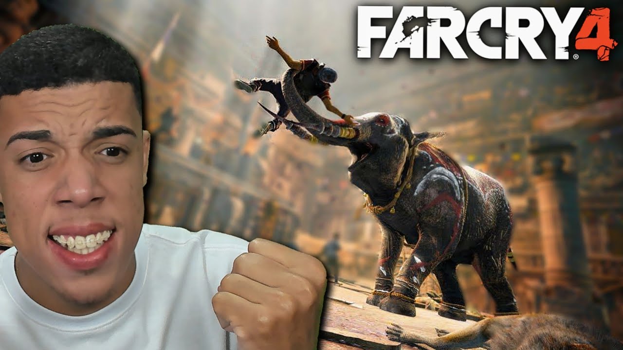 FAR CRY 4 : MINHA MUNIÇÃO ACABOU E OS ANIMAIS ME SALVARAM! O RESGATE DO HURK!! ( MISSÃO ÉPICA )