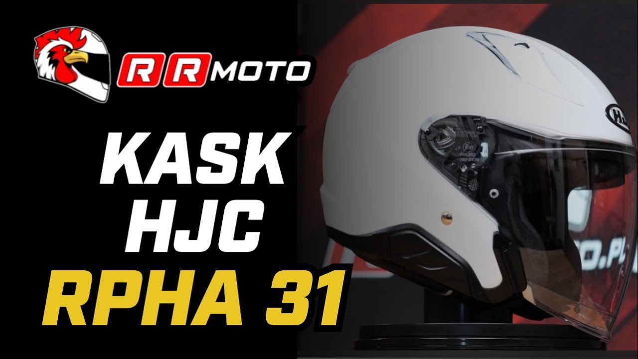 HJC RPHA 31 - motocyklowy kask otwarty
