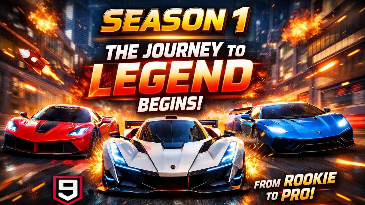 Asphalt 9 Season 1 | The Road to Legend Begins