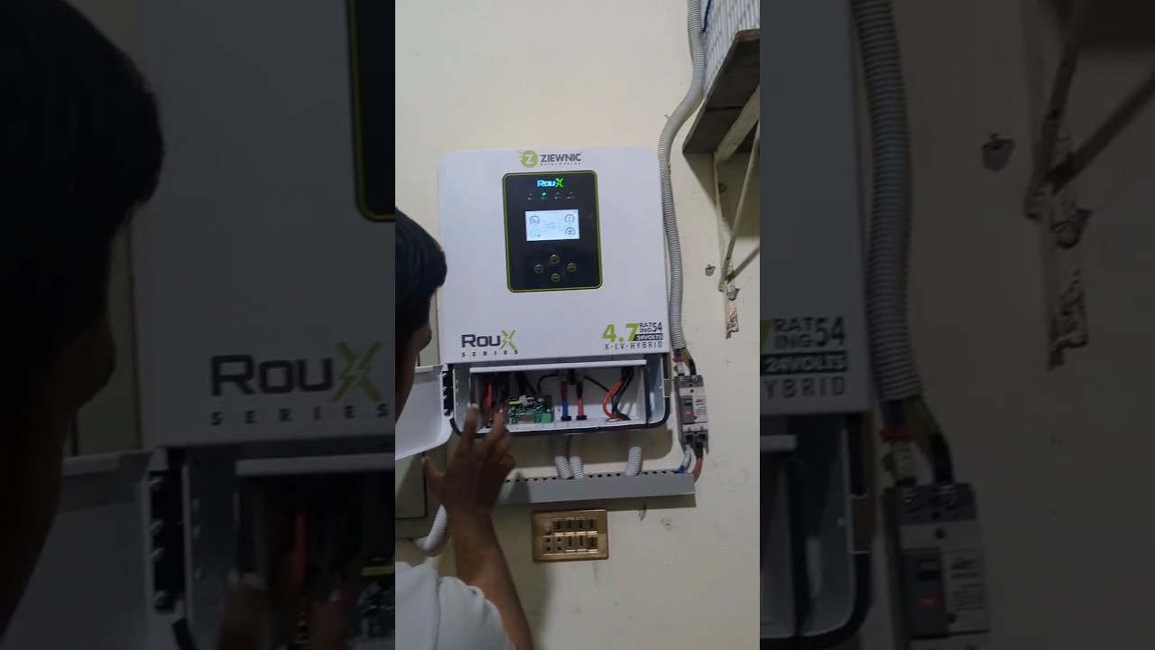 Ziewnic 4.7kw 24volt new Roux Series ip54 Quality #electrician #airconditioner #electricinstallation