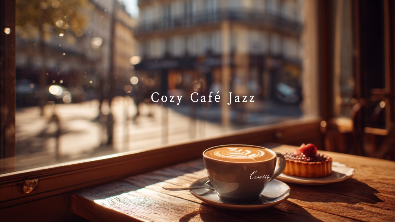 ☕ 아침에 듣기 좋은 조용한 카페 재즈 | Morning Paris Café Jazz for Study, Work & Relaxation