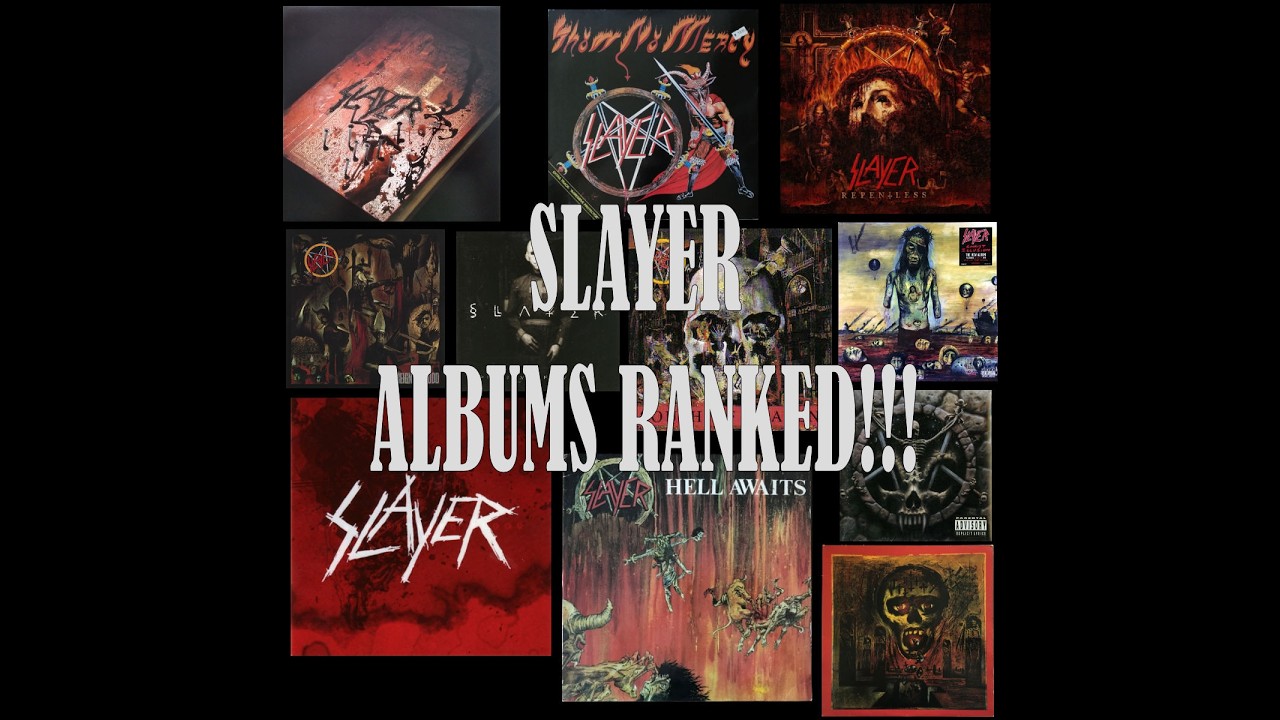 Slayer Albums Ranked/ Slayer Worst To Best Ranking
