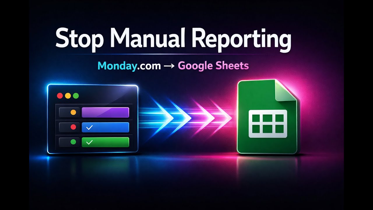 Stop Manual Reporting   Sync Monday com to Google Sheets Automatically