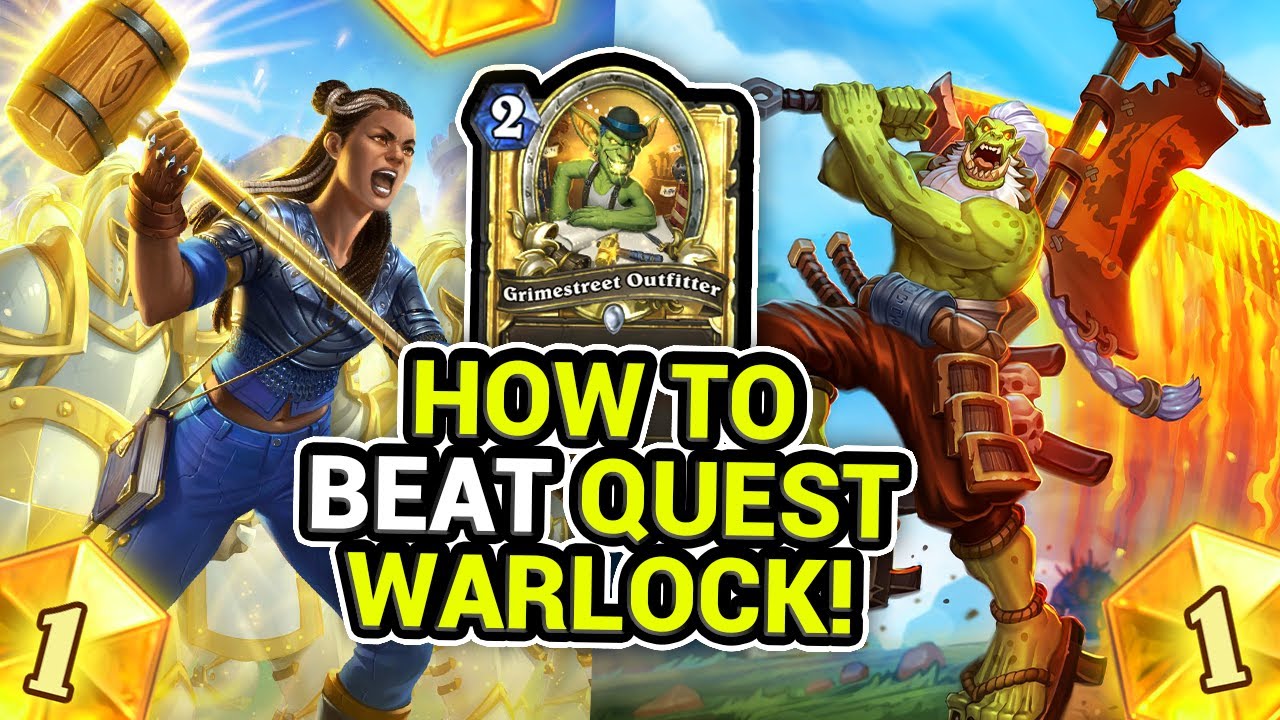 [Wild] HOW TO BEAT QUEST WARLOCK! (Handbuff Paladin) | United in Stormwind | Wild Hearthstone