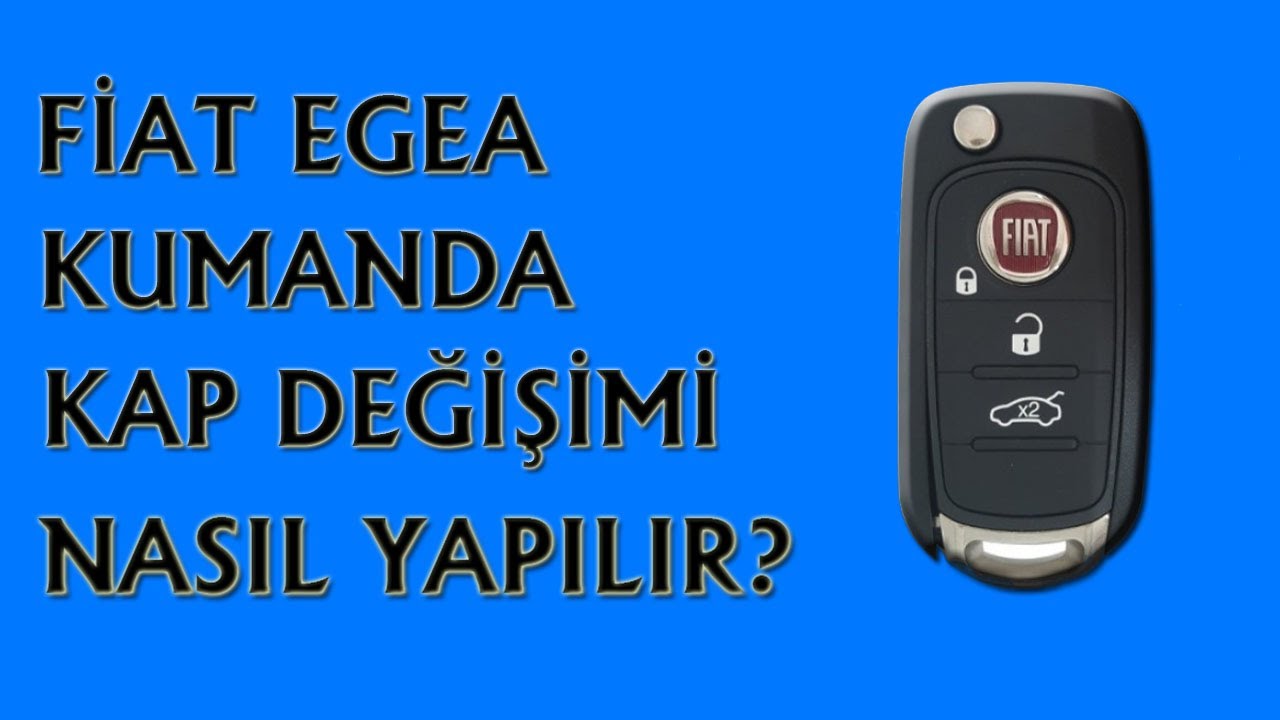 FİAT EGEA KUMANDA KABI DEĞİŞİMİ NASIL YAPILIR? (HOW TO CHANGE THE FIAT EGEA CONTROL CONTAINER)