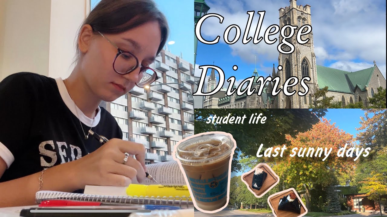 College Diaries: учеба, кафе, прогулки || VLOG